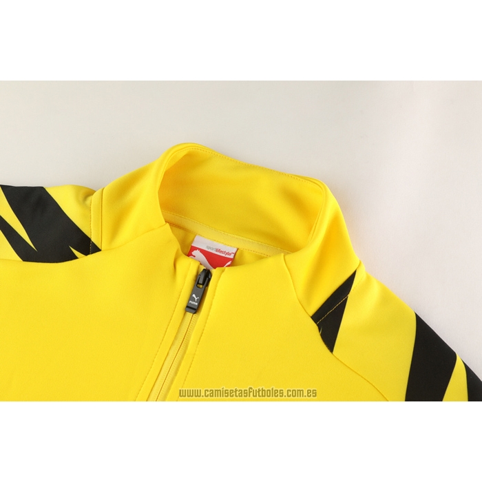 Chandal de Chaqueta del Borussia Dortmund 2020-2021 Amarillo